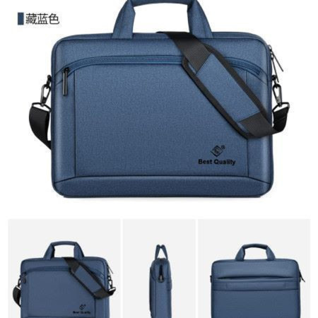 15 Inch Laptop Bags Office Documents Storage Bag Travel ( Blue )