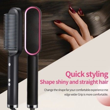 Smart Hair Straightener Brush
