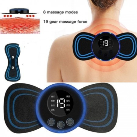Smart Pocket Body Massager (Rechargeable) Machine with 1 pad