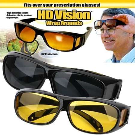 2 in 1 HD Night Vision Sunglasses