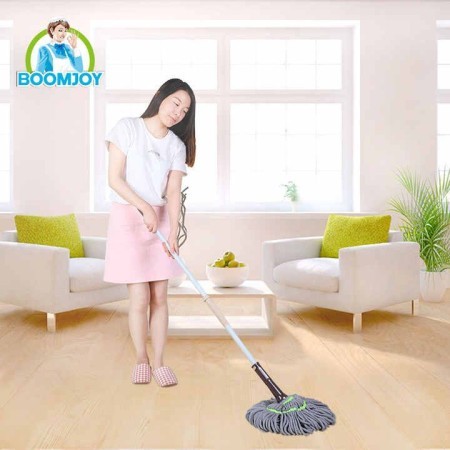High Quality Hands Free Twist Mop with Microfiber Mop Head Wholesale Cheap Flat Dust Mop