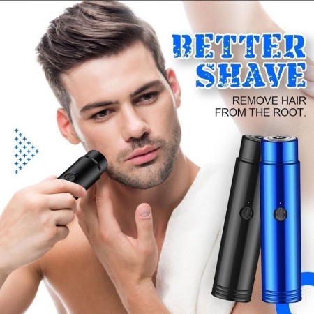 Mini Electric Shaver For Men Portable Electric Razor Beard Knife USB Charging Men's Shavers Face Body Razor