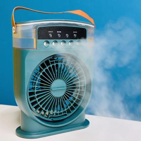 DISNIE Rechargeable Air Cooler Fan With Mist Flow