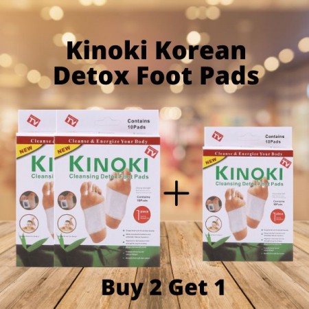 Kinoki Detox Foot Pads - Buy 2 Get 1 Free