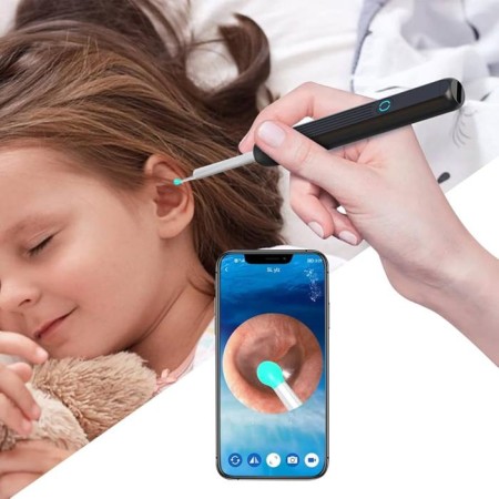 Wireless Wi-fi Visual Ear Cleaner Smart Visual Sticks Otoscope NE16 HD Camera Earpick Endoscope