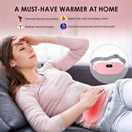 Heating pad for Period Cramps & Vibration sliming Massage belt