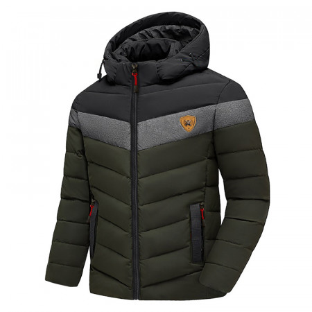 Casual Warm Thick Waterproof Jacket Army