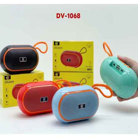 Portable Good Bass Wireless BT Speaker DV-1068