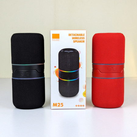 NEW M25 Outdoor Wireless DJ Two-in-one Split Speakers (10W, Bluetooth, LED)