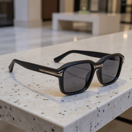 Cartier Premium Square Design Stylish Sunglass -Black